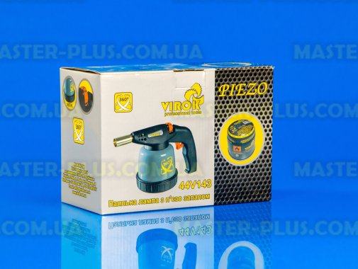 Лампа паяльная газовая с пьезоподжигом 360º Virok 44V143