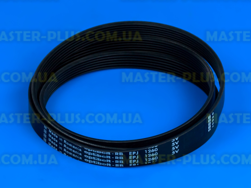 Ремень 1260 J6 EL «Optibelt» черный для стиральной машины