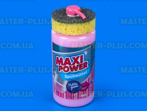 Засіб для миття посуду Maxi Power Bubble Gum 1 л