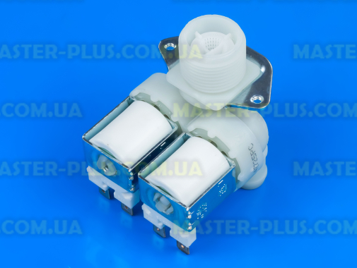 Клапан 2/180 з товстими виходами для пральної машини