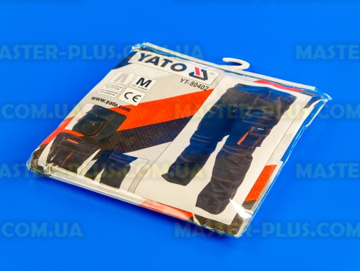 Штани робочі червоно-чорні (M) Yato YT-80402