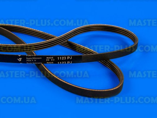 Ремінь 1123 J4 «Hutchinson» чорний для пральної машини