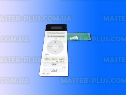 Панель управления (мембрана) LG MFM36438801 для микроволновой печи