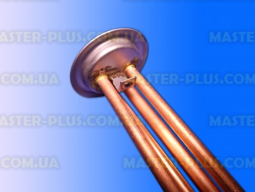 ТЭН типа Thermex 1.3 кВт медь. с трубками под 2 термостата, Китай для бойлера