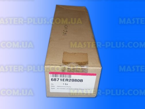 Модуль (плата индикации) LG 6871ER2080B для стиральной машины