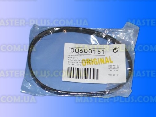 Ремінь вентилятора Bosch 600151 Original для сушильної машини