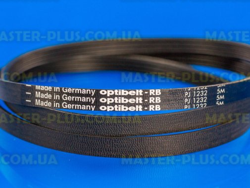 Ремінь 1232 J4 «Optibelt» чорний для пральної машини