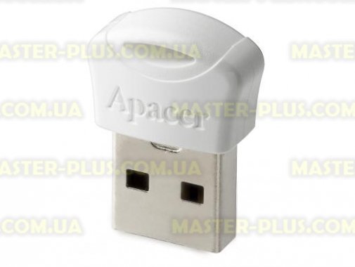 

USB флеш накопитель Apacer 16GB AH116 White USB 2.0 (AP16GAH116W-1)