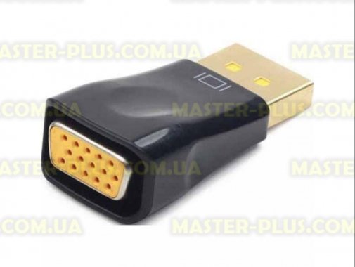 

Кабель мультимедийный DisplayPort to VGA Cablexpert (A-DPM-VGAF-01)