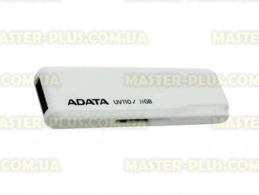 

USB флеш накопитель A-DATA 16GB UV110 White USB 2.0 (AUV110-16G-RWH)