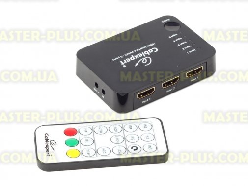 

Коммутатор видео Cablexpert HDMI, (5 вх, 1 вых) (DSW-HDMI-52)