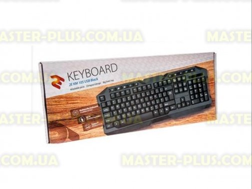 

Клавиатура 2E KM 105 USB Black (2E-KM105UB)
