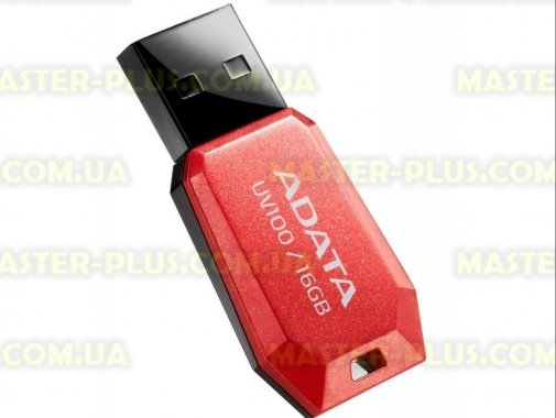 

USB флеш накопитель A-DATA 16Gb UV100 Red USB 2.0 (AUV100-16G-RRD)