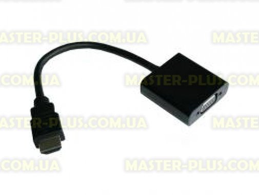 Кабель мультимедийный HDMI to VGA LOGAN (AD-01) для компьютера