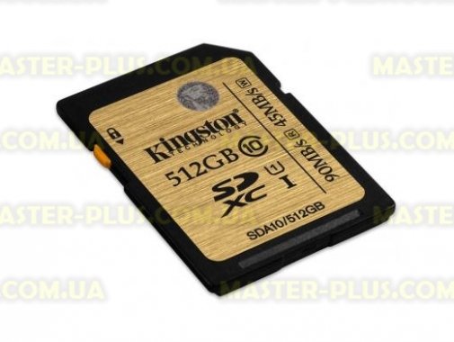 

Карта памяти Kingston 512GB SDXC class10 UHS-I (SDA10/512GB)