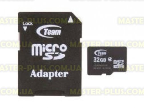 

Карта памяти Team 32Gb microSDHC class 4 (TUSDH32GCL403 / TG032G0MC24A)