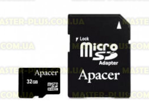 

Карта памяти Apacer microSDHC Class4 32GB w/ 1 Adapter RP (AP32GMCSH4-R)