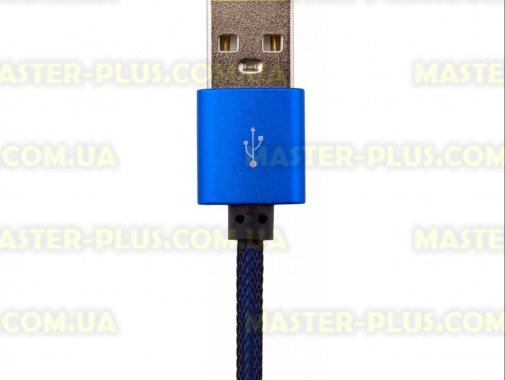 

Дата кабель LogicPower USB 2.0 -&gt; Lightning 1м Bl (метал. плетение) синий /Retai (5125)