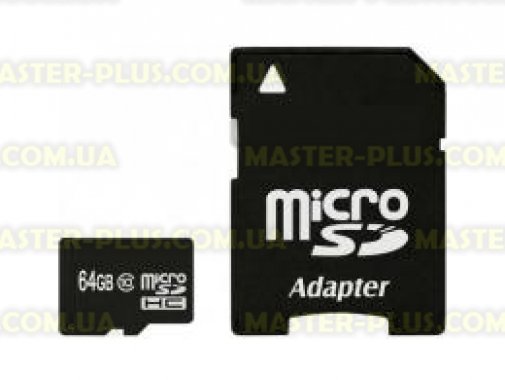 

Карта памяти eXceleram 64Gb microSDHC class 10 с адаптером SD (MSD6410A)