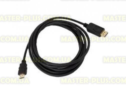 

Кабель мультимедийный DisplayPort to HDMI 3.0m GEMIX (Art.GC 1447)