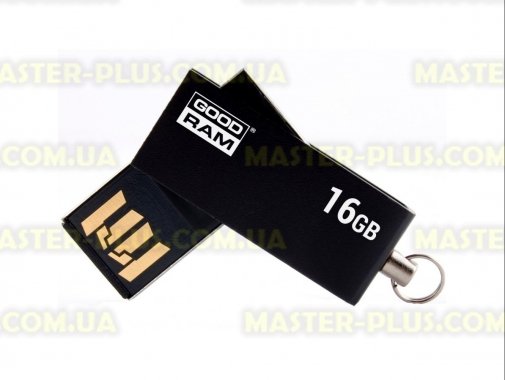 

USB флеш накопитель GOODRAM 16GB Cube Black USB 2.0 (UCU2-0160K0R11)