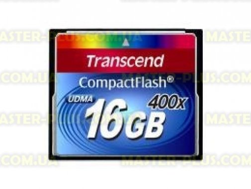

Карта памяти Transcend 16Gb Compact Flash 400x (TS16GCF400)