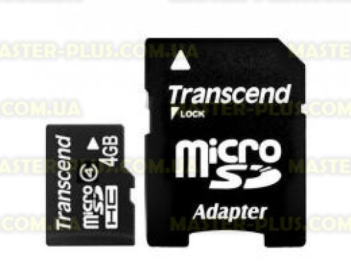 

Карта памяти 4Gb microSDHC class 4 Transcend (TS4GUSDHC4)