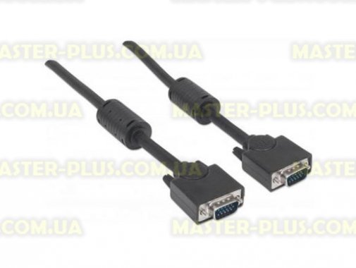 

Кабель мультимедийный VGA 3.0m Manhattan (317733)