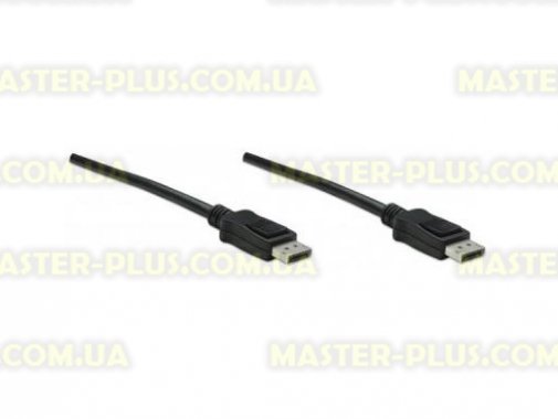 

Кабель мультимедийный Display Port to Display Port 2.0m Manhattan (307116)