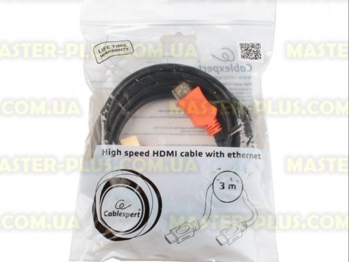 

Кабель мультимедийный HDMI to HDMI 3.0m Cablexpert (CC-HDMI4L-10)