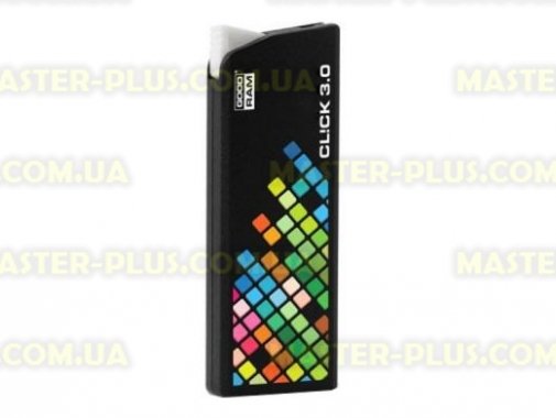 

USB флеш накопитель GOODRAM 32GB CL!CK Black USB 3.0 (PD32GH3GRCLKR9)