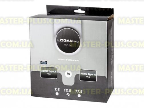 

Кабель мультимедийный HDMI to HDMI 12.5m LOGAN (EL270-1250)