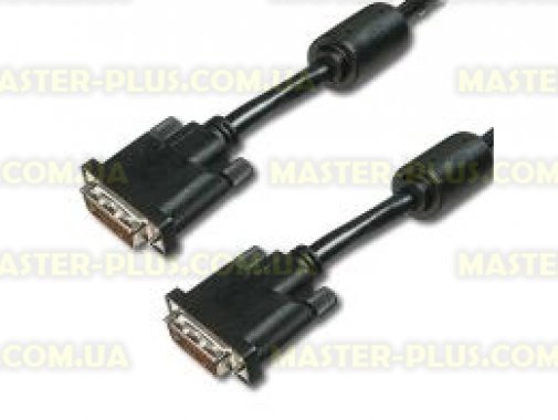 

Кабель мультимедийный DVI to DVI 24+1pin, 5.0m DIGITUS (AK-320101-050-S)