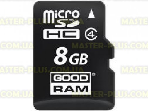 

Карта памяти GOODRAM 8GB microSD Class 4 (M400-0080R11)