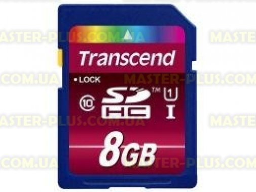 

Карта памяти Transcend 8Gb SDHC UHS-1 (TS8GSDHC10U1)