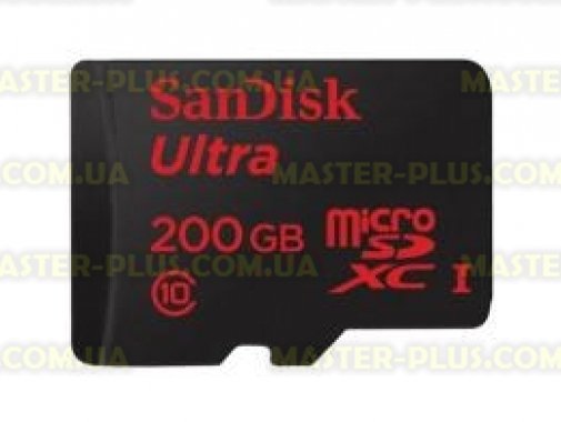 

Карта памяти SANDISK 200GB microSD Class 10 UHS-I (SDSDQUAN-200G-G4A)