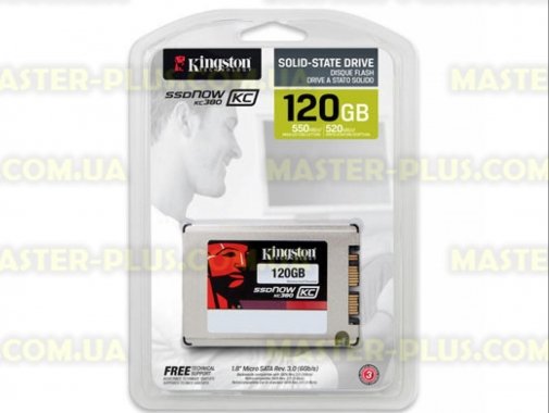 

Накопитель SSD 1.8" 120GB Kingston (SKC380S3/120G)