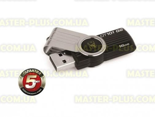 

USB флеш накопитель 16Gb DataTraveler 101 G2 Kingston (DT101G2/16GB / DT101G2/16GBZ)