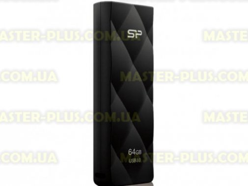 

USB флеш накопитель Silicon Power 64Gb BLAZE B20 black USB3.0 (SP064GBUF3B20V1K)