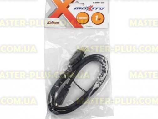 

Кабель мультимедийный HDMI to HDMI 1.0m Maxxter (V-HDMI4-1M)