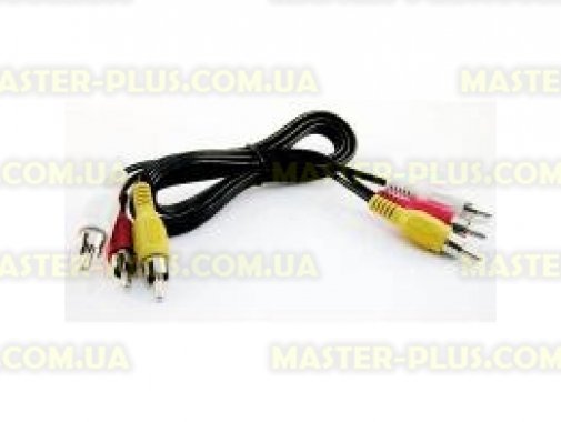 

Кабель мультимедийный 3RCA to 3RCA 5.0m Atcom (10713)