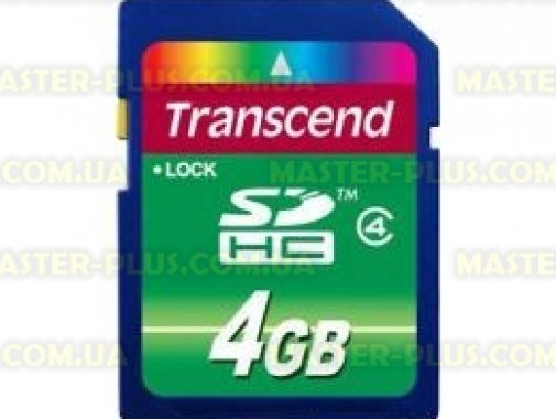 

Карта памяти 4Gb SDHC class 4 Transcend (TS4GSDHC4)