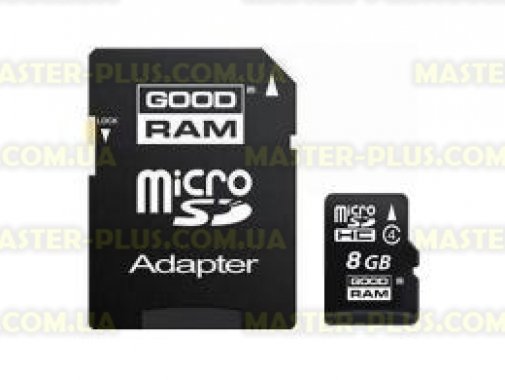 

Карта памяти GOODRAM 8Gb microSDHC class 4 (SDU8GHCAGRR10/SDU8GHCAGRR9)