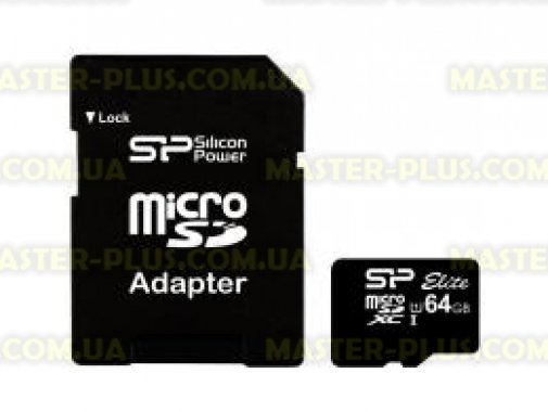 

Карта памяти Silicon Power 64Gb microSDXC class 10 (SP064GBSTXBU1V10-SP)