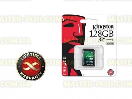 

Карта памяти Kingston 128Gb SDHC class 10 (SDX10V/128GB)