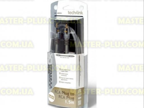 

Кабель мультимедийный RCA to RCA 1.5m Techlink (680050)