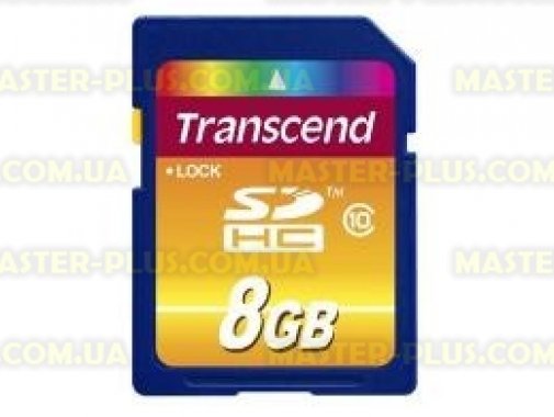 

Карта памяти 8Gb SDHC class 10 Transcend (TS8GSDHC10)