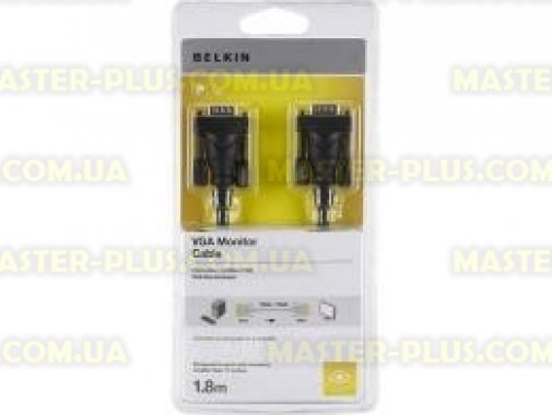 

Кабель мультимедийный VGA 1.8m Belkin (F2N028cp1.8M)