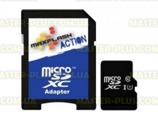 

Карта памяти MAXFLASH 128GB microSDXC class 10 (SD128GTFCL10M-R)