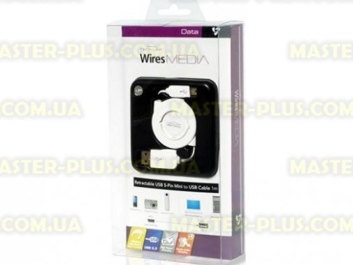

Дата кабель USB 2.0 AM to Mini USB Techlink (726260)